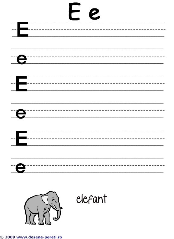 planse educative exercitii scriere